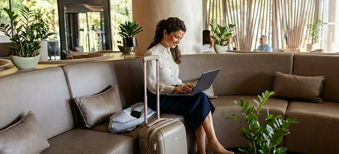 Complimentary Airport Lounge Access